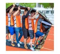 KFGISD, IEOWY Team Building Game Running Mat, Outdoor Adult Children Activities Field Day Games, Group Competition Fun Game,Workplace team building games(Adult 20M/26FT)