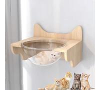 KFGISD, Indoor Solid Wood Wall-Mounted Cat Climbing Frame, Free Combination of Aerial Suspension Bridge, Jumping Platform,Cat Climbing Frame(S11)