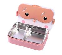 KFGISD, Insulated Lunch Box School Portable Rectangula Leakproof Plastic Bento Food Container Kitchen Tool,Lunch Boxes,Lunch Boxes(Bpink)