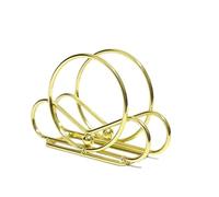 KFGISD, Iron Vertical Paper Towel Clip Metal Napkin Clip Coffee Shop Hotel Board Paper Clip Dining Table Storage Rack Paper Towel Holder Tissue Holder,Tissue Box(Gold)