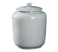 KFGISD, Large Ashes Urn for Human Ashes Adult, Ceramic Keepsake Urn - Display at Home,Pet Urns(Ge Kiln,4100ml)
