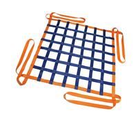 KFGISD, Load 0.3-3.5 Ton, 10cm Square Mesh Tear Resistance, Cargo Net Hoist, Anti Tear Strong Load Bearing Safety Net,Cargo Lifting Nets(1 X 1M/Mesh 10cm/Load 1t)