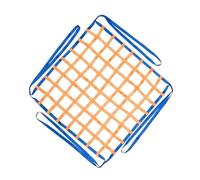 KFGISD, Load 0.3-3.5 Ton, 10cm Square Mesh Tear Resistance, Cargo Net Hoist, Anti Tear Strong Load Bearing Safety Net,Cargo Lifting Nets(3 X 3M/Mesh 20cm/Load 3.5t)