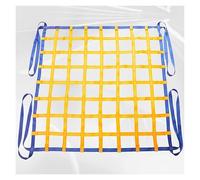 KFGISD, Load 0.3-3.5 Ton, 10cm Square Mesh Tear Resistance, Cargo Net Hoist, Anti Tear Strong Load Bearing Safety Net,Cargo Lifting Nets(4 X 4M/Mesh 15cm/Load 2.5t)