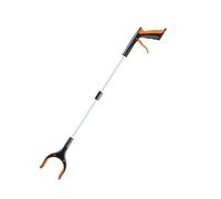 KFGISD, Long Handled Picker Foldable Rotating Grabber Reacher Gripper Tool Fishing Trash Picker Reaching Aids,Grabbers(Orange)
