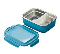 KFGISD, Lunch Box with Compartment, Lunch Box, Adult Metal Breakfast Box,Lunch Boxes,Lunch Boxes(Blue)