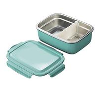 KFGISD, Lunch Box with Compartment, Lunch Box, Adult Metal Breakfast Box,Lunch Boxes,Lunch Boxes(Green)