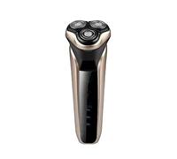 KFGISD, Men's Electric Shaver with LED Power Display/Washable Head/Fast g Floating Head Home Portable Travel Shaver,Razors(Gold)