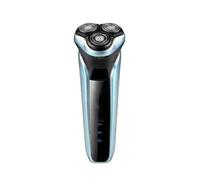 KFGISD, Men's Electric Shaver with LED Power Display/Washable Head/Fast g Floating Head Home Portable Travel Shaver,Razors(Blue)