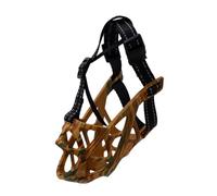 KFGISD, Muzzle Guard For Dogs,Breathable,Adjustable,Front Opening Design,Allows Panting And Drinking,Large Breathing Hole,Dog Muzzle Cover(Camouflage Color,L)