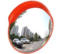 KFGISD, Panoramic Spherical Mirror,Outdoor With Cap Convex Security Mirror Include Mounting Bracket,for Driveway Crossroad Store Garage,Convex Road Mirror(80CM)