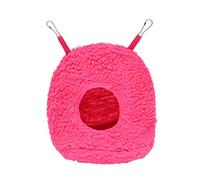 KFGISD, Parrot Hamsters Bed Warm Birds Hammock House Rabbit Hanging Bed House Pet Sleeping Bag Pet Supplies Red M,Birdhouse(Pink,L)