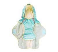 KFGISD, Pet Dog Reflective Raincoat for Small Medium Large Dogs Waterproof Jacket Rain Coat Clothes,Rain Coat for Dogs(Blue,S)