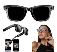 KFGISD, Photo Recognition, Video, Bluetooth Calls, Music, Ai Q&A, Recording, Unisex Glasses, Sync With Mobile Phone App, With HD Camera,Smart Glasses(Parent,A)