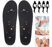 KFGISD, Pressure Point Reflexology Shoe Insert with Anti Fatigue Massage, Magnetic Insoles with Acupressure for Men and Women,Shoe Insoles(1 Pair,M(41 44))