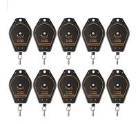 KFGISD, Pring Balancer, Adjustable Hanging Retractable Tool, Screwdriver Hanger Wrench Steel Wire Rope Measuring Tool,Spring Balancer(0.6-2kg(10ps))