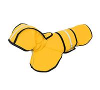 KFGISD, Reflective Dog Raincoat Jacket Waterproof Pet Coat Hoodies Jumpsuit for Small Medium Large Dogs French Bulldog S-2XL,Rain Coat for Dogs(Yellow,XL)