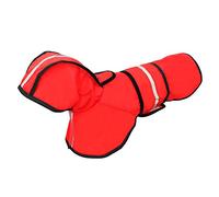 KFGISD, Reflective Dog Raincoat Jacket Waterproof Pet Coat Hoodies Jumpsuit for Small Medium Large Dogs French Bulldog S-2XL,Rain Coat for Dogs(Red,S)