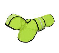 KFGISD, Reflective Dog Raincoat Jacket Waterproof Pet Coat Hoodies Jumpsuit for Small Medium Large Dogs French Bulldog S-2XL,Rain Coat for Dogs(Green,M)