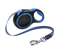 KFGISD, Retractable Dog Lead Leash 5M Long Strong Pet Leash For Large Dogs Nylon Retractable Big Dog Walking Leash Leads,Dog Traction Leash(Blue)
