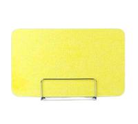 KFGISD Screen Desktop Privacy Panel,Felt Screen Acoustic Noise Cancelling Panels,Broken Resistant Panels For School And Office Use,Desk Partitions(Lemon Yellow,40 * 100 with mobile clip)