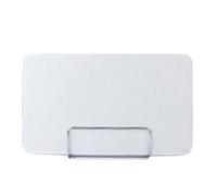 KFGISD Screen Desktop Privacy Panel,Felt Screen Acoustic Noise Cancelling Panels,Broken Resistant Panels For School And Office Use,Desk Partitions(Snow White,30 * 30 with mobile clip)