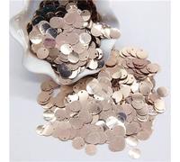 KFGISD, Sequins, 10g Champagne Sequin 3mm-10mm Glitter Cup Flat Round PVC Sequin Wedding Crafts Paillette Sewing Decoration DIY Accessory,Sequins(1cm Champagne)