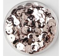 KFGISD, Sequins, 10g Multi Size 4mm 5mm 6mm Sequin PVC Round Cup Sequins Paillettes Sewing Wedding Crafts Women Garments Accessories,Sequins(Champange)