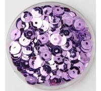 KFGISD, Sequins, 10g Multi Size 4mm 5mm 6mm Sequin PVC Round Cup Sequins Paillettes Sewing Wedding Crafts Women Garments Accessories,Sequins(Light Purple)
