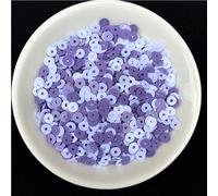 KFGISD, Sequins, 2000pcs 4mm Solid Colors Sequin Flat Round PVC Loose Sequins Paillettes Sewing Craft Women Cloth Embroidery Accessories,Sequins(Solid Mix Whitepurpl)