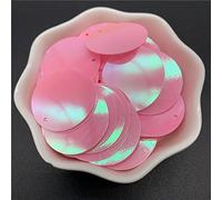 KFGISD, Sequins, 200pcs 25mm PVC Flat Round Loose Sequins with 1 Side Hole Paillettes Sewing Wedding Craft Accessories DIY Pendant Sequin Trim,Sequins(10)