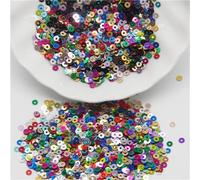 KFGISD, Sequins, 3mm 4mm 5mm 6mm Sequin Flat Round Loose Sequins Crafts Paillette Sewing Clothes Decoration DIY Accessory,Sequins(Mix)