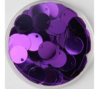 KFGISD, Sequins, Sequin 10/15/20/25/30mm PVC Flat Round Loose Sequins Paillettes Sewing Wedding Craft Accessories,Sequins(Purple)