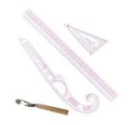 KFGISD, Set French Curve Pattern Grading Rulers Design Craft Sewing Drawing Tool Set for Tailor DIY Clothing Tool Set,Rulers(Style 1)