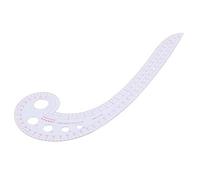KFGISD, Sewing Ruler Comma Shaped French Curve Plastic Tailor Drawing Craft Tool DIY Set,Rulers