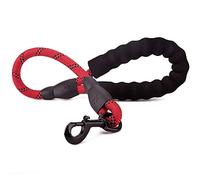 KFGISD, Short Dog Lead Red Short Dog Leash Rope 2Ft Strong Mountain Climbing Lead Reflective Training Leashes,Dog Traction Leash