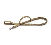 KFGISD, Short Dog Leads Strong Brown Bungee Dog Leash 2 Handle Quick Release Cat Dog Pet Leash Elastic Leads Rope Dog Training Leashes,Dog Traction Leash