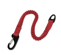 KFGISD, Short Dog Leash Short Dog Leash For Dogs Nylon Leash Retractable Extension In Elastic Bungee Buffer Dog Running,Dog Traction Leash(Red)
