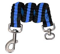 KFGISD, Short Dog Leash Short Dog Leash Pet Dog Traction Rope High Elasticity Extension Rope Luminous,Dog Traction Leash(Blue)