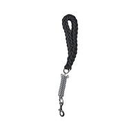 KFGISD, Short Dog Leash Short Explosion Proof Medium Large Dog Traction Leash Hand Made Buffer,Dog Traction Leash(Black)