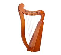 KFGISD, Single-board Harp 19-tone Lyre Harp 15-string Lyre Stringed Instrument For Adult Students Lyre Harp,Harps