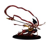 KFGISD, Six-Arm Nezha Figure Model - 10CM Desktop Decoration Ornaments, Eco-Friendly ABS Doll,Ornaments(Nezha)