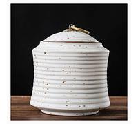 KFGISD, Small Dog Cat Remains Funeral Funeral Memorials Keepsake, Ceramic Urns for Animals, Tea Caddy Ceramic Tea Set Tea Chest Tea,Pet Urns(A)