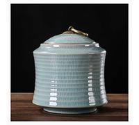 KFGISD, Small Dog Cat Remains Funeral Funeral Memorials Keepsake, Ceramic Urns for Animals, Tea Caddy Ceramic Tea Set Tea Chest Tea,Pet Urns(C)