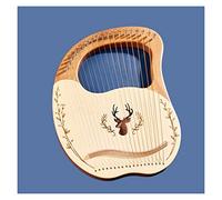 KFGISD, Small Harp Easy To Learn Portable 19 String Wooden Lyre Instrument With Accessories Lyre Harp,Harps