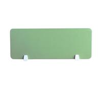 KFGISD Sneeze Guard Protective Screens Practical Dividing Board,Reduce Visual Distractions,for School And Office,Desk Partitions(Green,120 * 30CM with accessories)