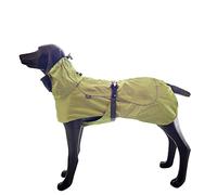 KFGISD, Spring Pet Poncho Lightweight Breathable Large And Medium Dog Raincoat Warm Pet Clothes Pet Supplies,Rain Coat for Dogs(Green,XXL)