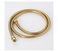 KFGISD, Stainless Steel Universal Replacement Hose,Shower Pipe Stainless Steel Flexible Replacement Pipe for Hand Held Shower Head and Bidet Sprayer, Polished Gold,Replacement Hoses(Gold)