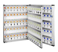 KFGISD, Wall Mount Combination Lock 6 Capacities Are Available Key Cabinet, School Four Corners Protective Steel ，Key Box(305 keys)