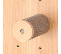 KFGISD, Wall-Mounted Cat Climbing Frame, Cat Shelf, Perforated Board Cat Wall Shelves, Free DIY Combination, Does Not Occupy Space,Cat Climbing Frame(S10)